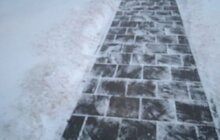 Фото 48: Для посипання доріг від ожеледиці минулої доби використано 527 м3 піскосуміші та 186 м3 солі