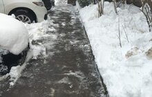 Фото 12: За ніч у Львові випала тижнева норма опадів, снігоприбиральна техніка працювала всю ніч