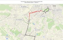 Фото 3: З 10 липня буде перекрито перехрестя вул. С. Бандери з вул. Антоновича і вул. Героїв УПА: відбудуться зміни у русі транспорту