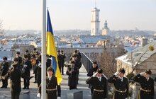 Фото 5: У Львові на Меморіалі Небесної Сотні вшанували  пам’ять Героїв (фото\відео)