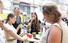 Фото 1: Від учора у Львові триває Lviv Coffee Festival, на новій локації — в трамвайному депо