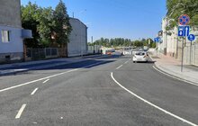 Фото 1: І-ший етап ремонту вул. Шевченка завершено: для відкриття руху на квазікільці залишається нанести розмітку