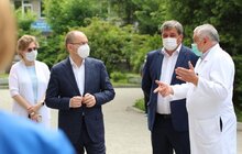 Фото 15: Медики 8-ї міської лікарні Львова поспілкувались з міністром охорони здоров’я України