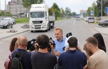 Фото 1: «Орієнтовно 3,5 км фактично нової дороги, якої тут раніше не було», — мер Львова про вулиці Курмановича та Данила Апостола