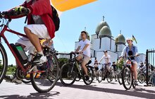 Фото 4: Маршрутом Папи: львів’яни взяли участь у велопрощі до 25-річчя візиту Івана Павла ІІ (фото/відео)