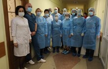 Фото 5: Сьогодні 79 медиків 8-ї міської лікарні Львова отримають щеплення від COVID