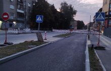 Фото 7: Перекриття вул. Шевченка на ділянці від вул. Залізничної до вул. Бортнянського продовжено до 12 вересня
