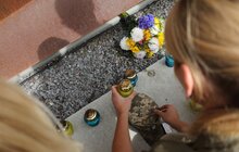 Фото 22: У Львові урочисто підняли прапор України над Меморіалом пам’яті Героїв Небесної Сотні