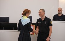 Фото 11: Безпека в умовах війни: львівські рятувальники проводять спеціальні навчання для містян