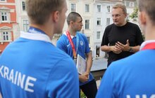 Фото 10: Андрій Садовий вручив грошові премії призерам Всесвітніх ігор зі Львова