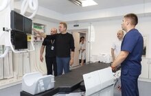 Фото 1: Ще одне нове відділення: у львівській Лікарні святого Луки відкрили інтервенційну радіологію