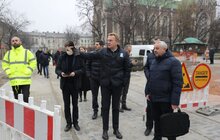 Фото 5: Із 19 грудня вул. С. Бандери планують відкрити для проїзду, однак паралельно триватимуть роботи з облаштування тротуарів