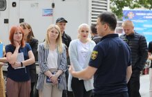 Фото 7: Що робити у разі виникнення ядерної, хімічної чи біологічної атаки: у Львові стартували навчання від львівських рятувальників