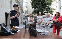 Фото 8: Що робити у разі виникнення ядерної, хімічної чи біологічної атаки: у Львові стартували навчання від львівських рятувальників