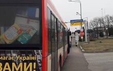 Фото 2: Львів уже отримав від польських міст 25 великих низькопідлогових автобусів та гуманітарну допомогу