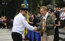 Фото 19: У Львові відбулись урочистості з нагоди Дня поліції та посвячення в захисники правопорядку випускників університету внутрішніх справ