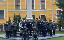 Фото 1: В Академії сухопутних військ вшанували полеглих в бою випускників