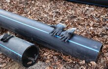 Фото 2: Реконструкція каналізації у Брюховичах: 300 метрів нових труб замість аварійних