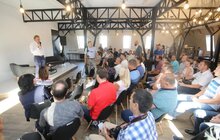 Фото 5: Мер Львова презентував у Слов’янську стратегію ідентичності сучасного міста