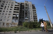 Фото 22: Мер Львова Андрій Садовий відвідав прифронтову Авдіївку