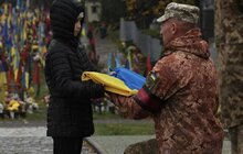 Фото 7: Сьогодні вперше Львівська громада попрощалася із невідомим воїном Збройних Сил України