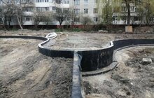 Фото 3: У Львові триває відновлення озера на вул. Панча