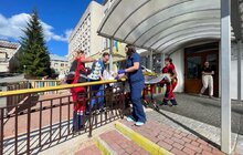 Фото 2: Зі Львова до Австрії евакуювали 17-річну дівчину з Дніпропетровщини, яка постраждала внаслідок обстрілу росіян