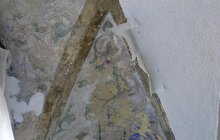 Фото 1: Відреставровано наріжний балкон у будинку на вул. Генерала Чупринки, 50−52: з міського бюджету на роботи виділено більше 1,5 млн грн
