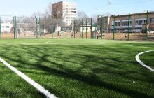 Фото 2: Ще три школи Львова отримали сучасні футбольні мініполя