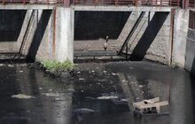 Фото 8: Мер Львова спільно з міністром екології оглянули очисні споруди, де працівники продемонстрували технологію очищення стічних вод від поліетилену