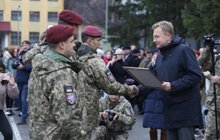 Фото 1: Мер Львова привітав наших захисників з 80-ої бригади
