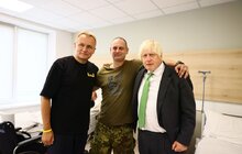 Фото 12: Борис Джонсон відвідав реабілітаційний центр НЕЗЛАМНІ/ UNBROKEN у Львові