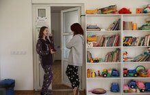 Фото 16: У прихистку у Великих Грибовичах проживають родини з тимчасово окупованих та деокупованих територій (відео)