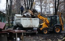 Фото 8: Понад 10 років без дозволів: на вулиці Коновальця демонтовують незаконні споруди