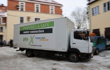 Фото 13: До Львова із Німеччини приїхала третя партія спецтехніки, яку передадуть українським водоканалам