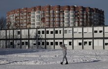 Фото 10: Замість трьох - одне зимове: як живуть мешканці найбільшого у Львові модульного містечка (відео)
