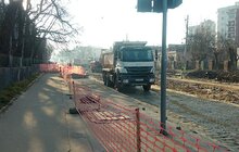 Фото 6: На вул. Шевченка триває демонтаж трамвайної колії і дорожнього покриття