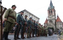 Фото 21: Андрій Садовий у Чорткові зустрівся з мером та взяв участь у відкритті реконструкції бою «Чортківська офензива»