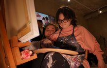 Фото 15: У мистецькому центрі на Стефаника відбулась виставка картин «Сонячної Майстерні»