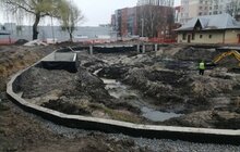 Фото 11: У Львові триває відновлення озера на вул. Панча
