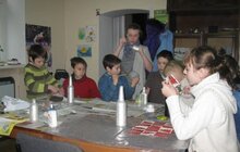 Фото 2: Львівські діти навчалися техніці декупажу