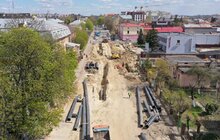 Фото 3: Квазікільце на вул. Шевченка відкриють у червні, загалом дорогу ремонтуватимуть в чотири етапи