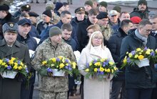 Фото 2: На Личаківському кладовищі вшанували новітніх борців за незалежність України