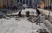 Фото 8: На вул Куліша триває ремонт
