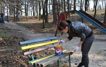 Фото 7: Компанія МакДональдз долучилась до загальноміської кампанії «З нами місто розквітає»