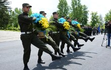 Фото 14: Урочисто відкрили стелу загиблим військовослужбовцям другої Галицької бригади Національної гвардії України