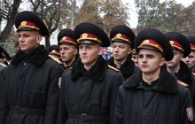 Фото 2: «Вам треба дуже добре вчитись, здобувати свій фах, жити за тою присягою, яку ви приймали», - А. Садовий ліцеїстам ім. Героїв Крут