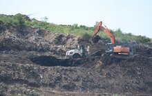 Фото 9: На Грибовицькому полігоні ТПВ технічна рекультивація перейшла до наступного етапу