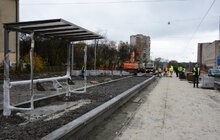 Фото 14: У Львові тривають завершальні роботи перед відкриттям трамвайної лінії на Сихів