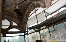 Фото 6: У будинку-пам’ятці архітектури на вул. Генерала Чупринки, 50-52 розпочато реставрацію наріжного балкону